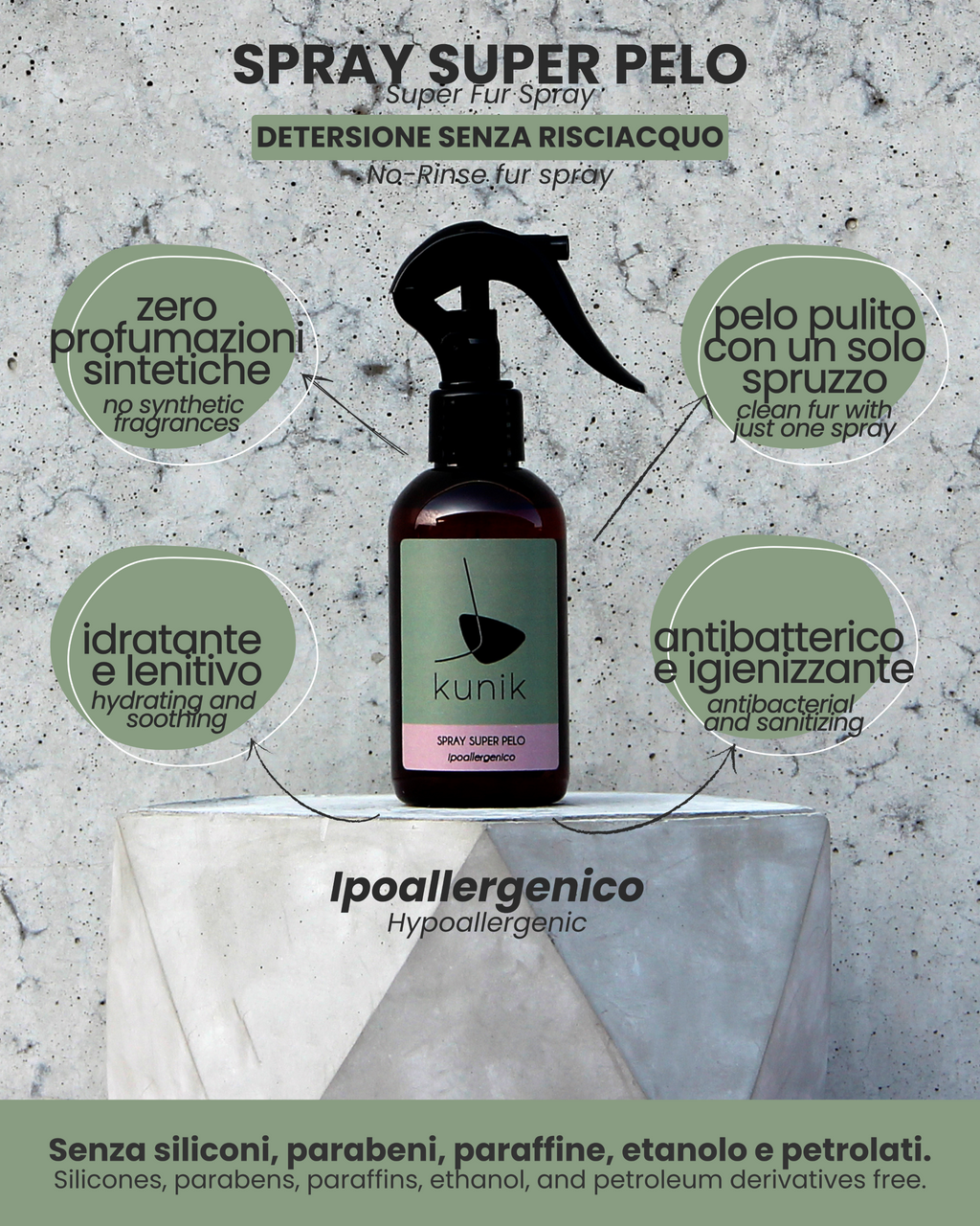 SPRAY SUPER PELO - Ipoallergenico
